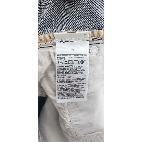 New NWT Old Navy High Rise O.G. Loose Secret Smooth Pockets Jeans Size 16 Dark - Picture 9 of 10